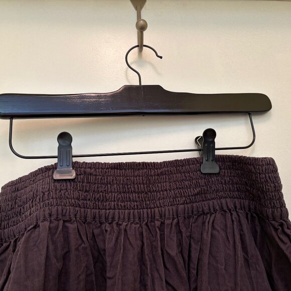 EDME & ESYLLTE purple corduroy midi skirt S 4 - Picture 6 of 7
